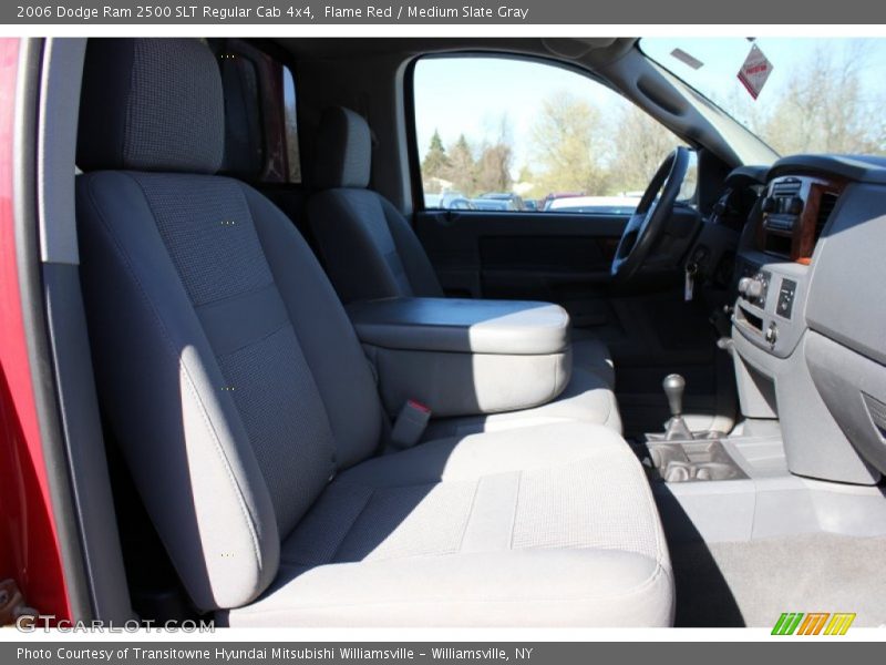 Flame Red / Medium Slate Gray 2006 Dodge Ram 2500 SLT Regular Cab 4x4