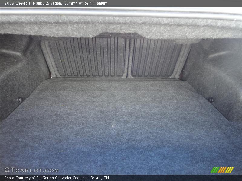 Summit White / Titanium 2009 Chevrolet Malibu LS Sedan