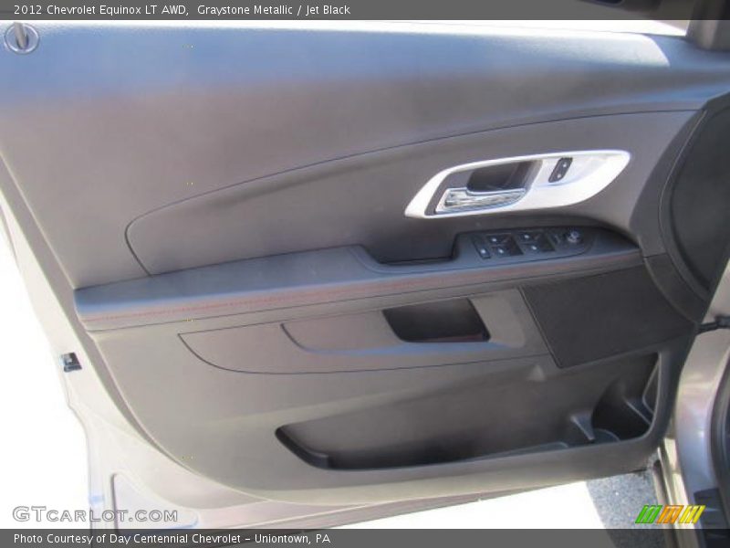 Graystone Metallic / Jet Black 2012 Chevrolet Equinox LT AWD
