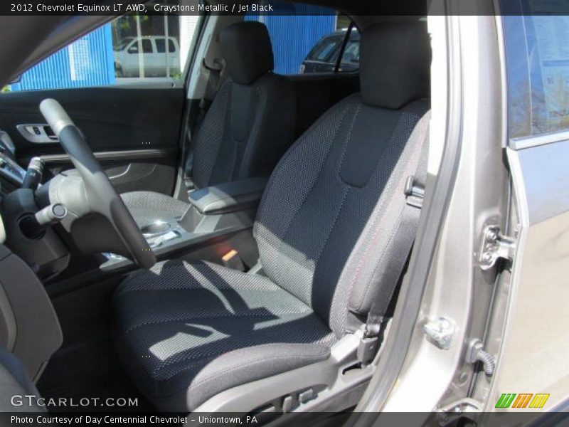 Graystone Metallic / Jet Black 2012 Chevrolet Equinox LT AWD