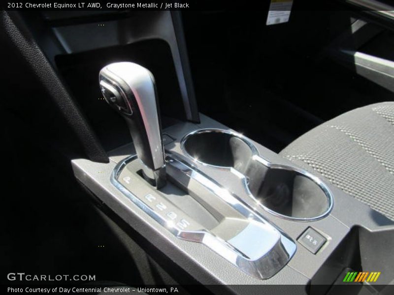 Graystone Metallic / Jet Black 2012 Chevrolet Equinox LT AWD