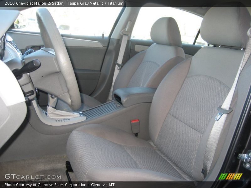 Taupe Gray Metallic / Titanium 2010 Chevrolet Malibu LS Sedan