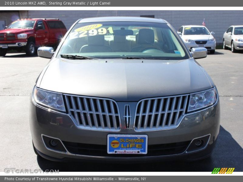 Sterling Gray Metallic / Light Camel 2010 Lincoln MKZ AWD