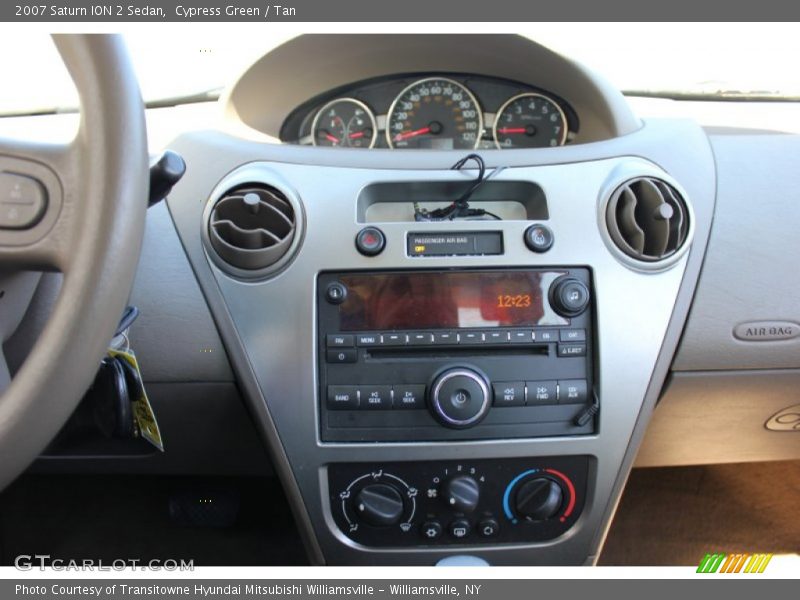 Cypress Green / Tan 2007 Saturn ION 2 Sedan