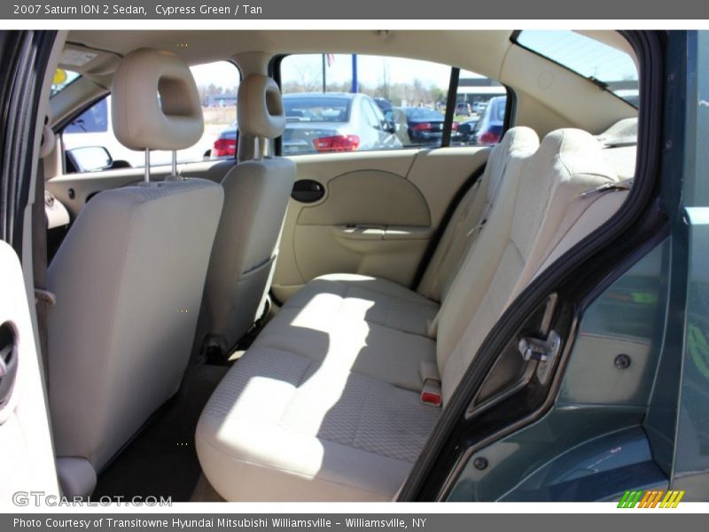 Cypress Green / Tan 2007 Saturn ION 2 Sedan