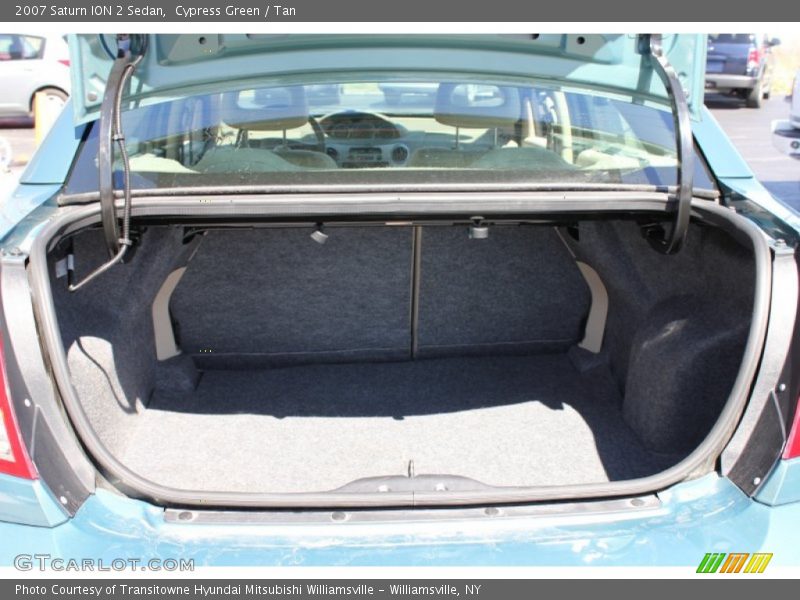 Cypress Green / Tan 2007 Saturn ION 2 Sedan