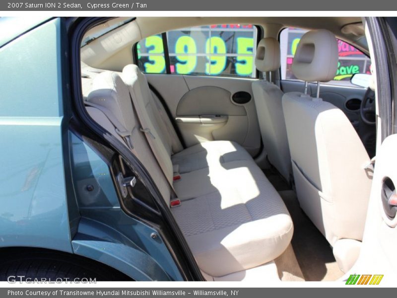 Cypress Green / Tan 2007 Saturn ION 2 Sedan