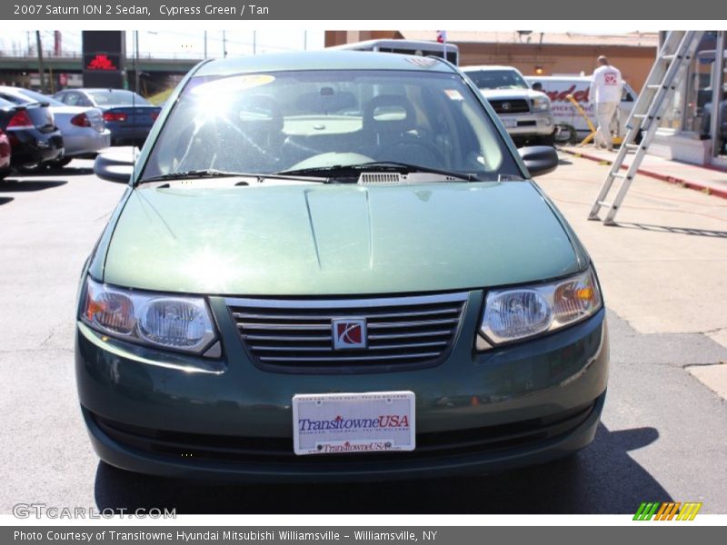 Cypress Green / Tan 2007 Saturn ION 2 Sedan