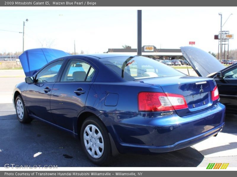 Maizen Blue Pearl / Beige 2009 Mitsubishi Galant ES