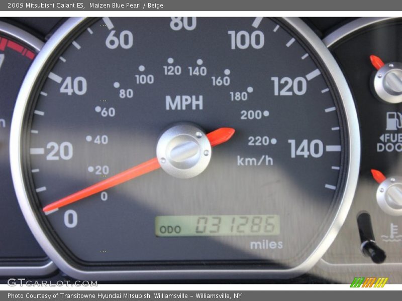 Maizen Blue Pearl / Beige 2009 Mitsubishi Galant ES