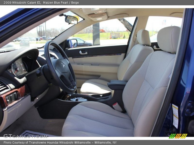 Maizen Blue Pearl / Beige 2009 Mitsubishi Galant ES
