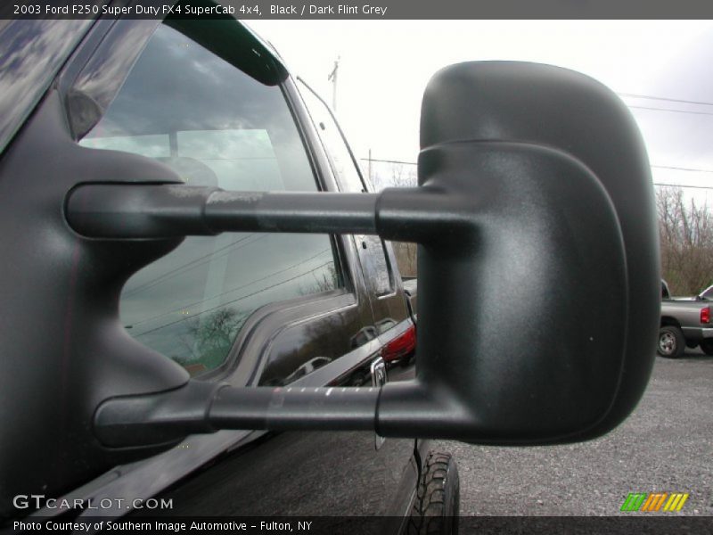Black / Dark Flint Grey 2003 Ford F250 Super Duty FX4 SuperCab 4x4