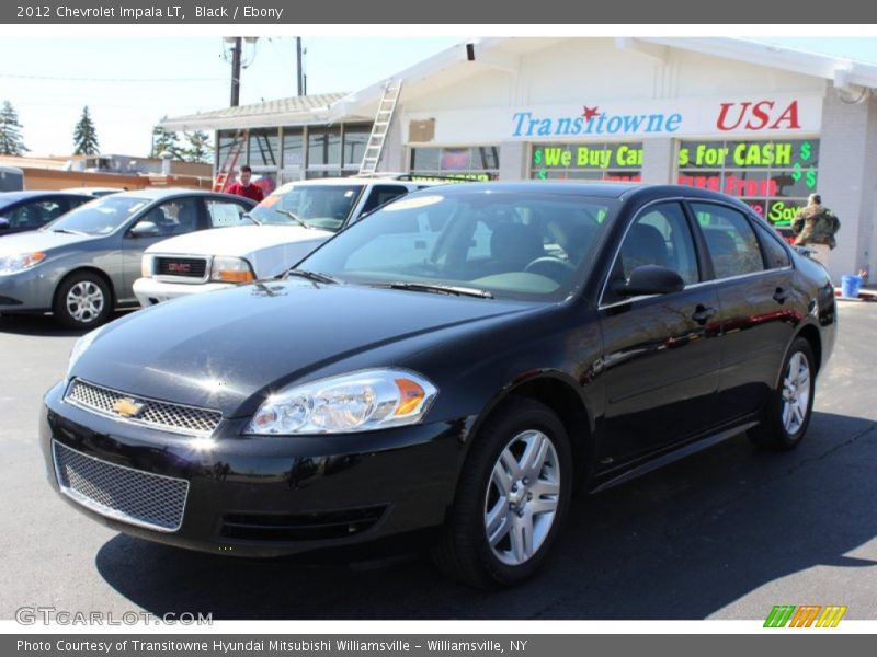 Black / Ebony 2012 Chevrolet Impala LT