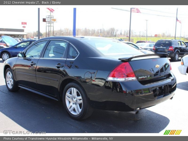 Black / Ebony 2012 Chevrolet Impala LT