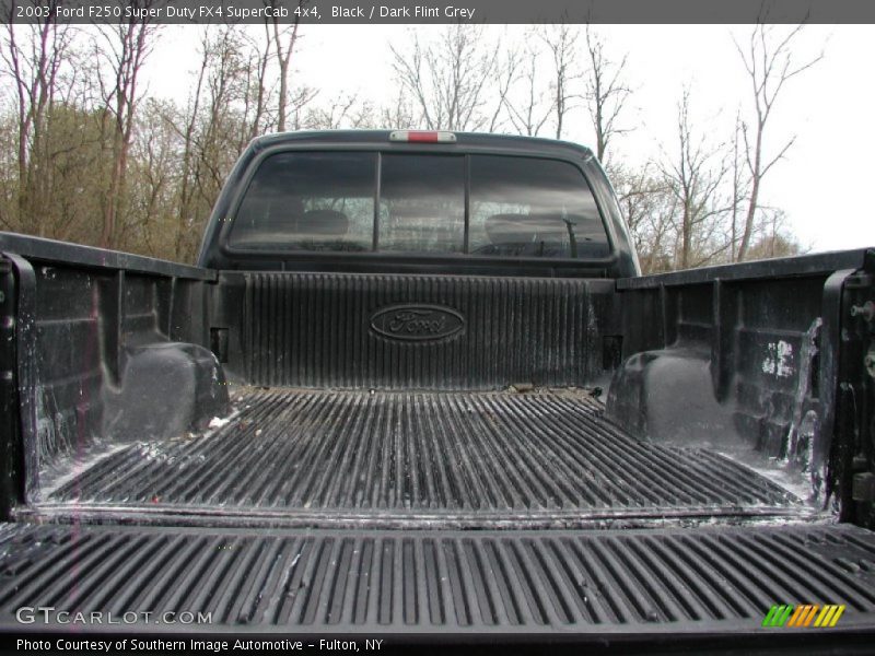 Black / Dark Flint Grey 2003 Ford F250 Super Duty FX4 SuperCab 4x4