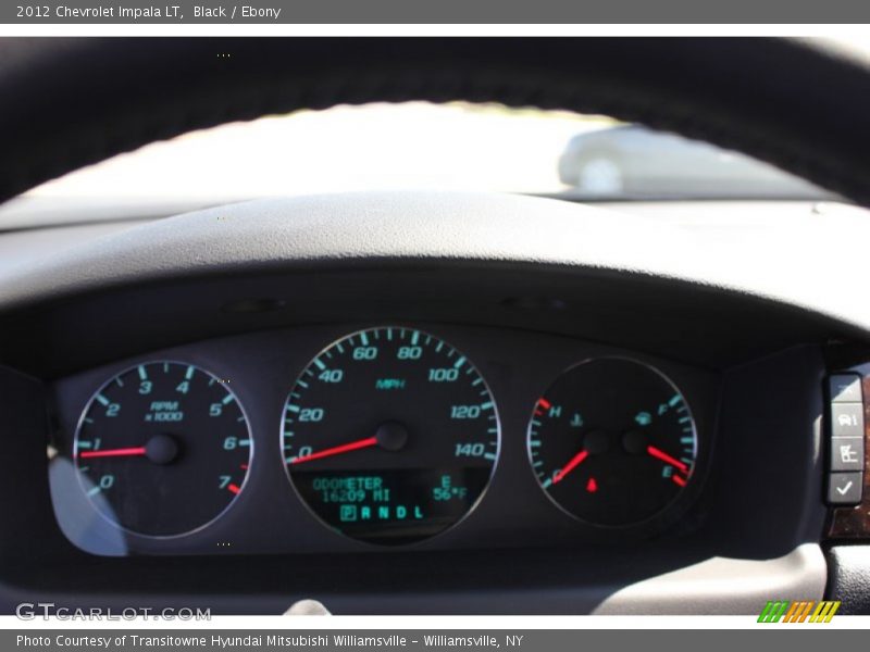 Black / Ebony 2012 Chevrolet Impala LT