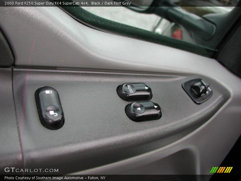Black / Dark Flint Grey 2003 Ford F250 Super Duty FX4 SuperCab 4x4