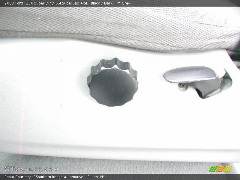 Black / Dark Flint Grey 2003 Ford F250 Super Duty FX4 SuperCab 4x4
