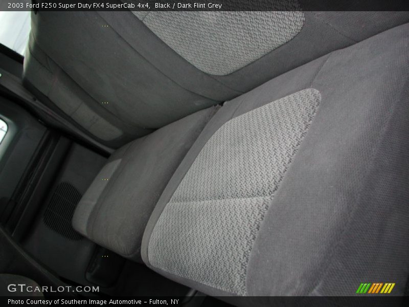 Black / Dark Flint Grey 2003 Ford F250 Super Duty FX4 SuperCab 4x4