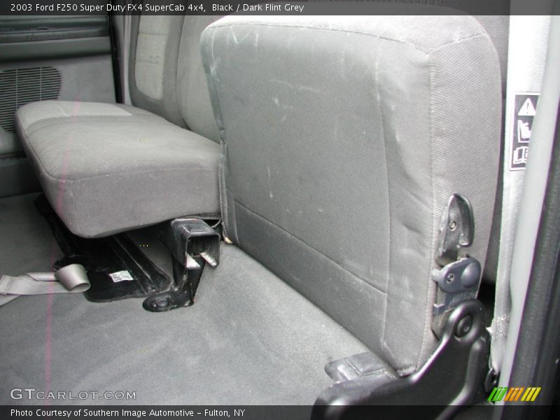 Black / Dark Flint Grey 2003 Ford F250 Super Duty FX4 SuperCab 4x4