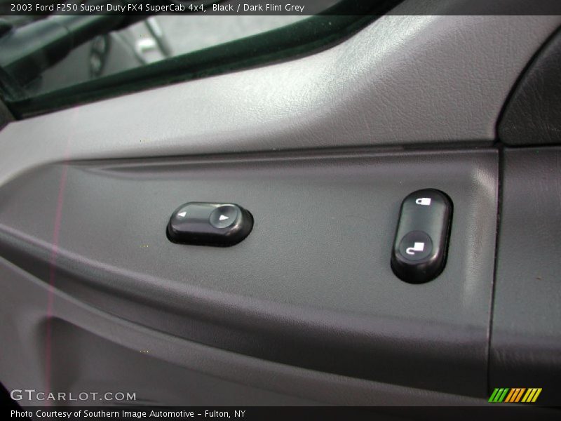 Black / Dark Flint Grey 2003 Ford F250 Super Duty FX4 SuperCab 4x4