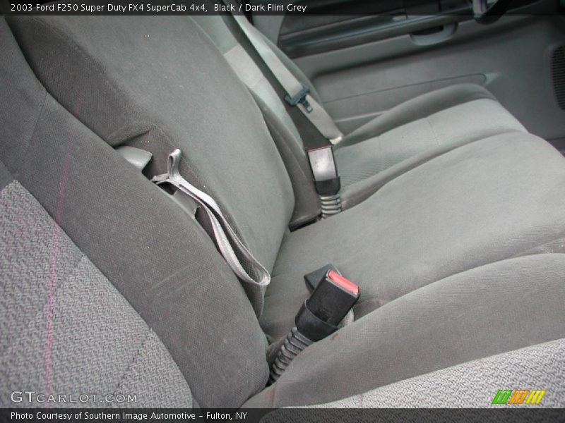 Black / Dark Flint Grey 2003 Ford F250 Super Duty FX4 SuperCab 4x4