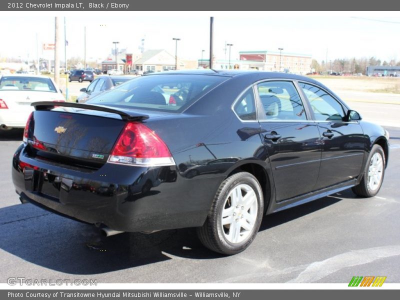 Black / Ebony 2012 Chevrolet Impala LT