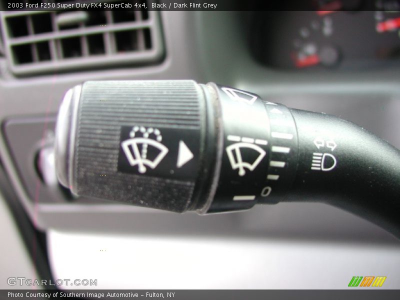 Black / Dark Flint Grey 2003 Ford F250 Super Duty FX4 SuperCab 4x4