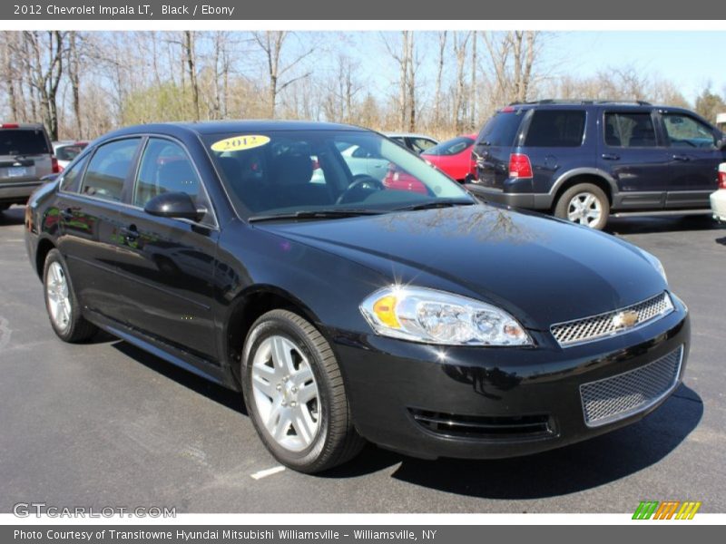Black / Ebony 2012 Chevrolet Impala LT