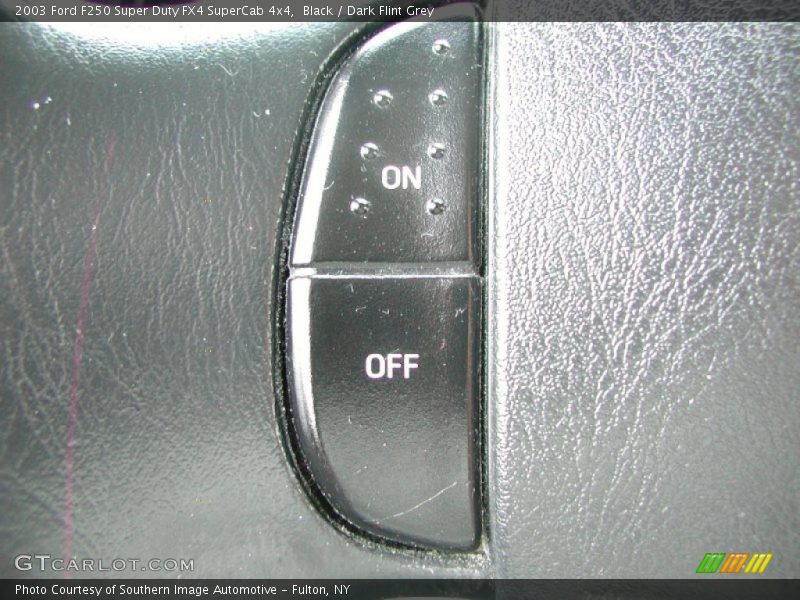 Black / Dark Flint Grey 2003 Ford F250 Super Duty FX4 SuperCab 4x4