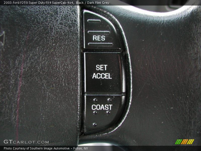 Black / Dark Flint Grey 2003 Ford F250 Super Duty FX4 SuperCab 4x4