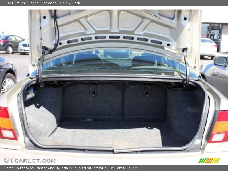 Gold / Black 2001 Saturn S Series SL2 Sedan
