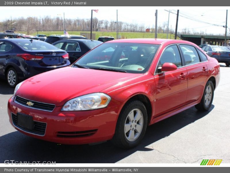 Victory Red / Neutral 2009 Chevrolet Impala LT