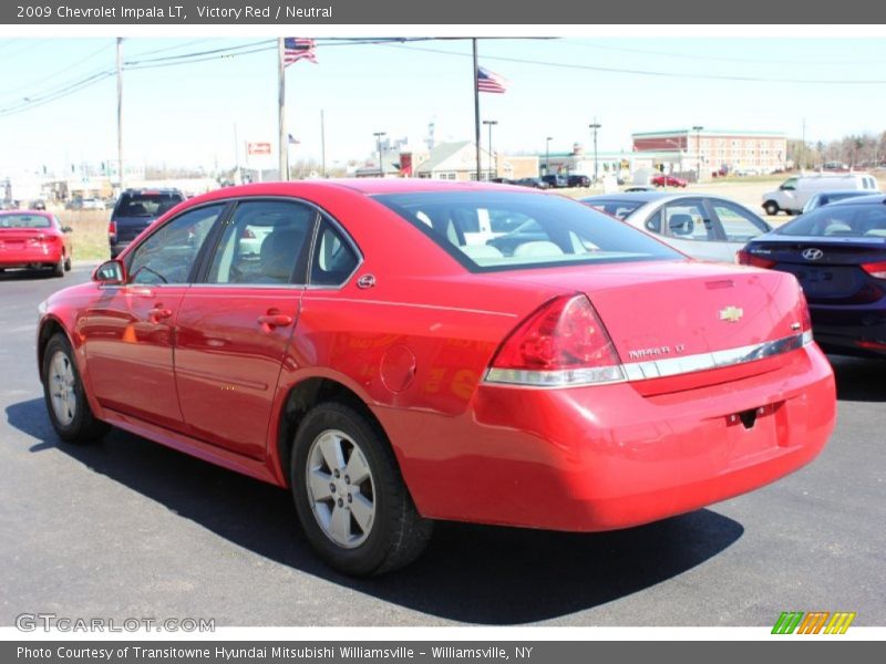 Victory Red / Neutral 2009 Chevrolet Impala LT