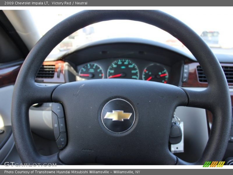 Victory Red / Neutral 2009 Chevrolet Impala LT