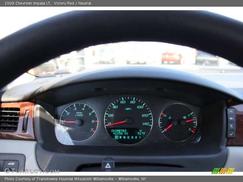 Victory Red / Neutral 2009 Chevrolet Impala LT