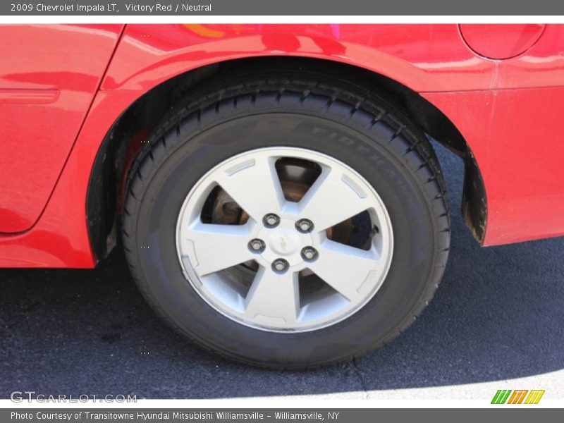Victory Red / Neutral 2009 Chevrolet Impala LT