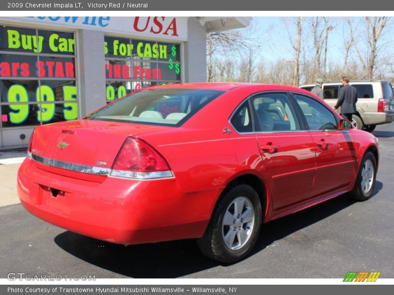 Victory Red / Neutral 2009 Chevrolet Impala LT