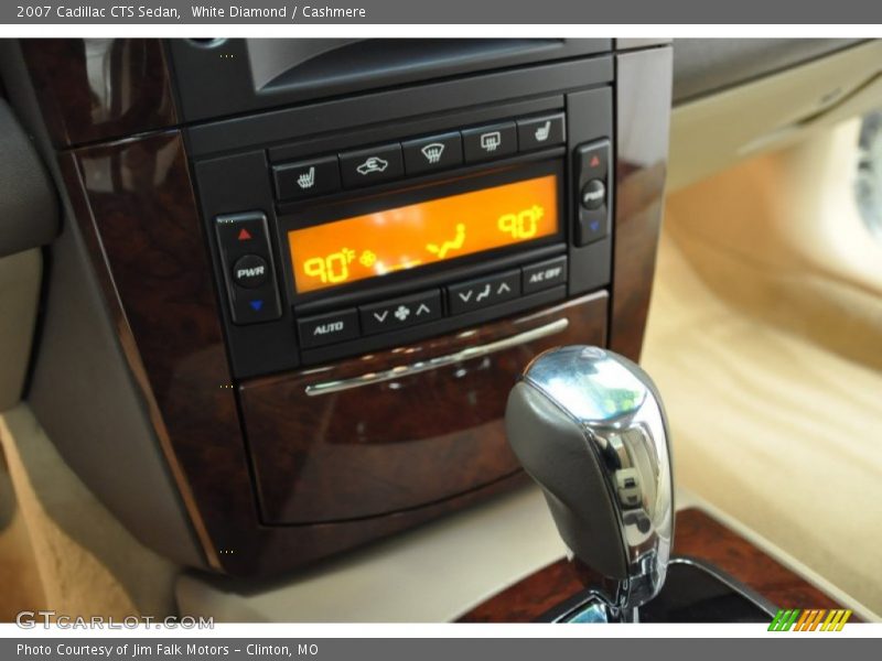 White Diamond / Cashmere 2007 Cadillac CTS Sedan