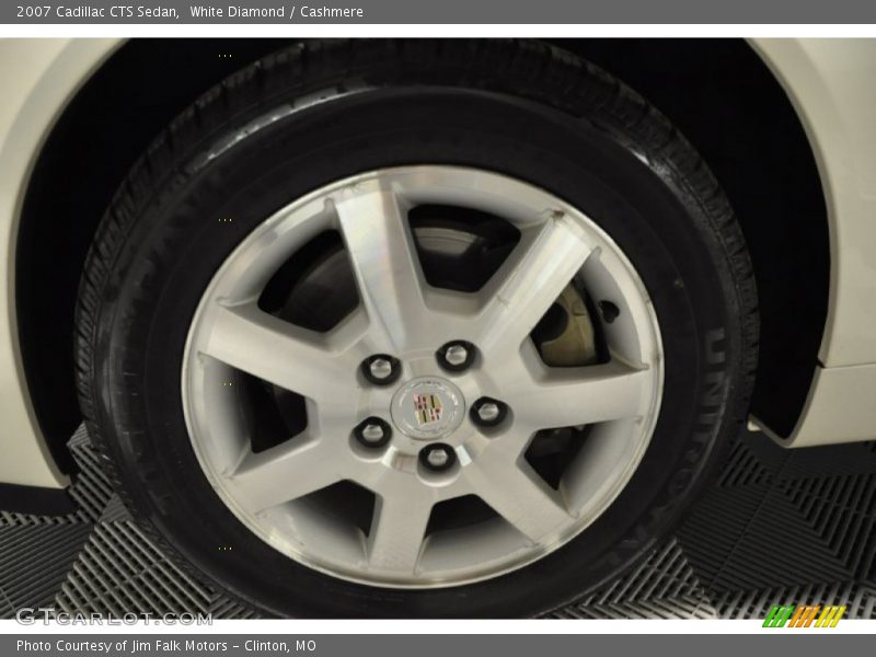 White Diamond / Cashmere 2007 Cadillac CTS Sedan