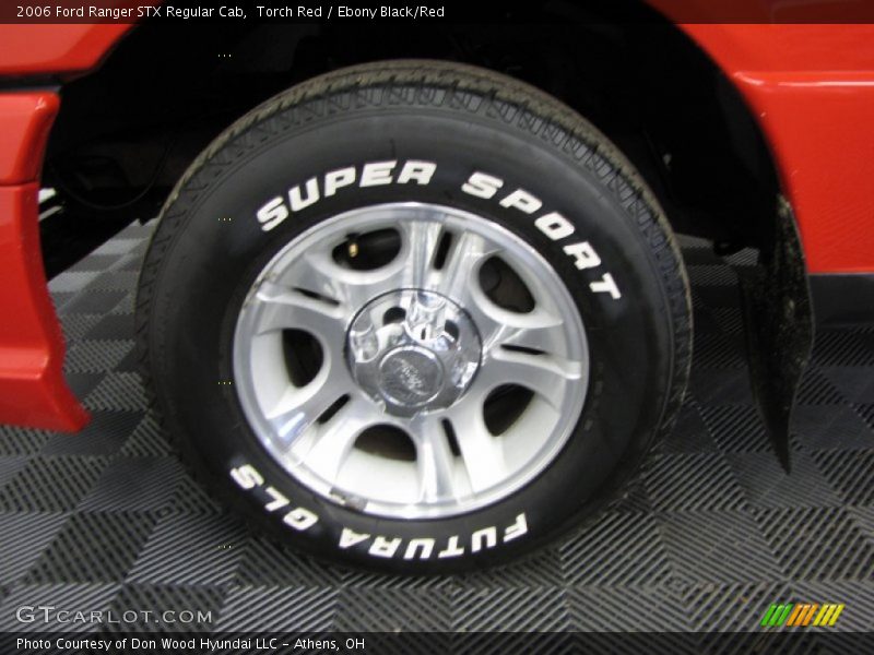 Torch Red / Ebony Black/Red 2006 Ford Ranger STX Regular Cab