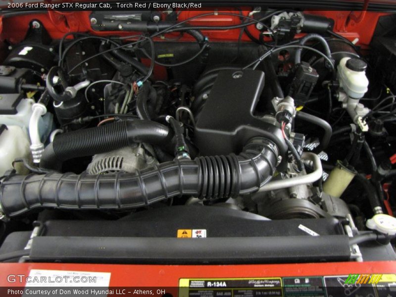 Torch Red / Ebony Black/Red 2006 Ford Ranger STX Regular Cab