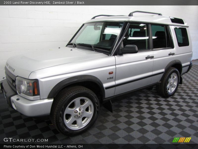 Zambezi Silver / Black 2003 Land Rover Discovery HSE