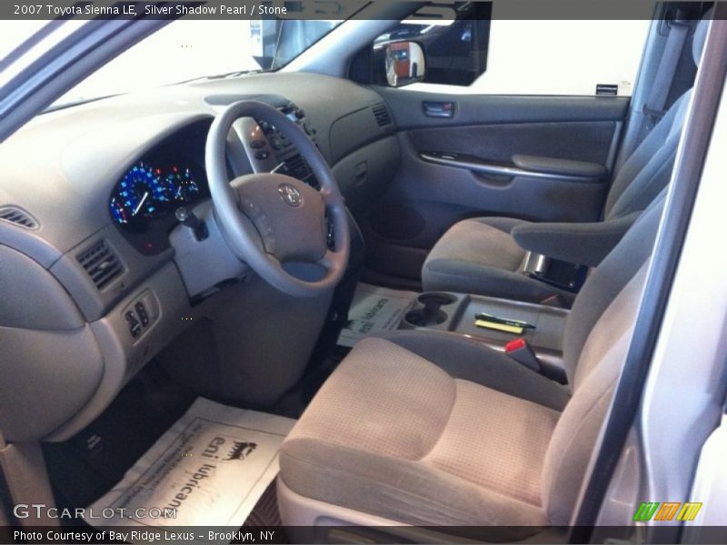 Silver Shadow Pearl / Stone 2007 Toyota Sienna LE