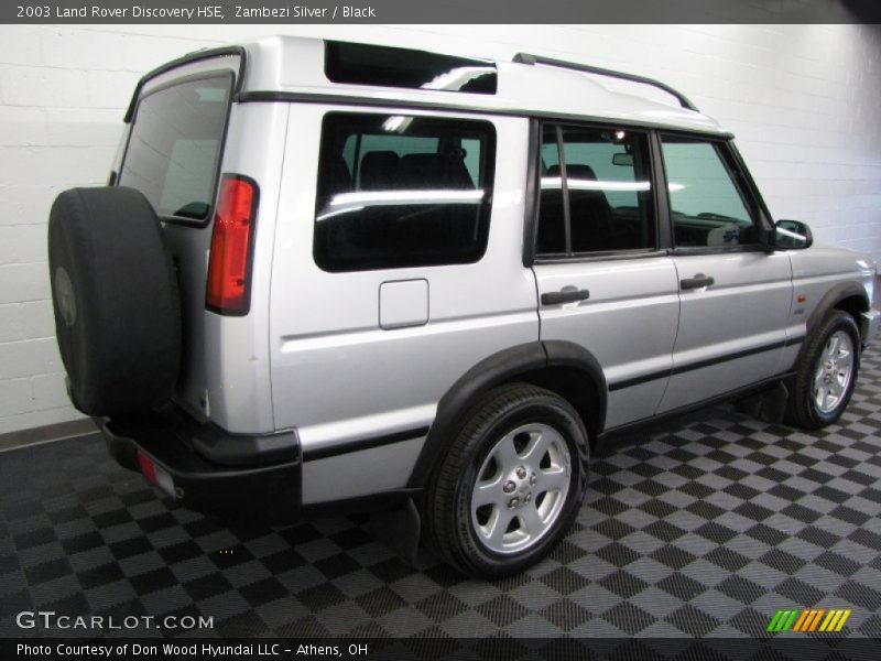 Zambezi Silver / Black 2003 Land Rover Discovery HSE
