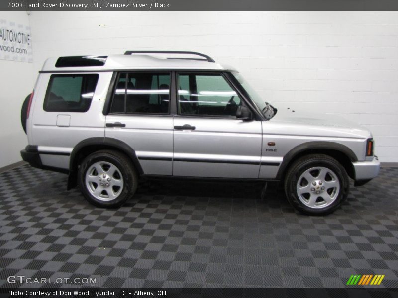 Zambezi Silver / Black 2003 Land Rover Discovery HSE