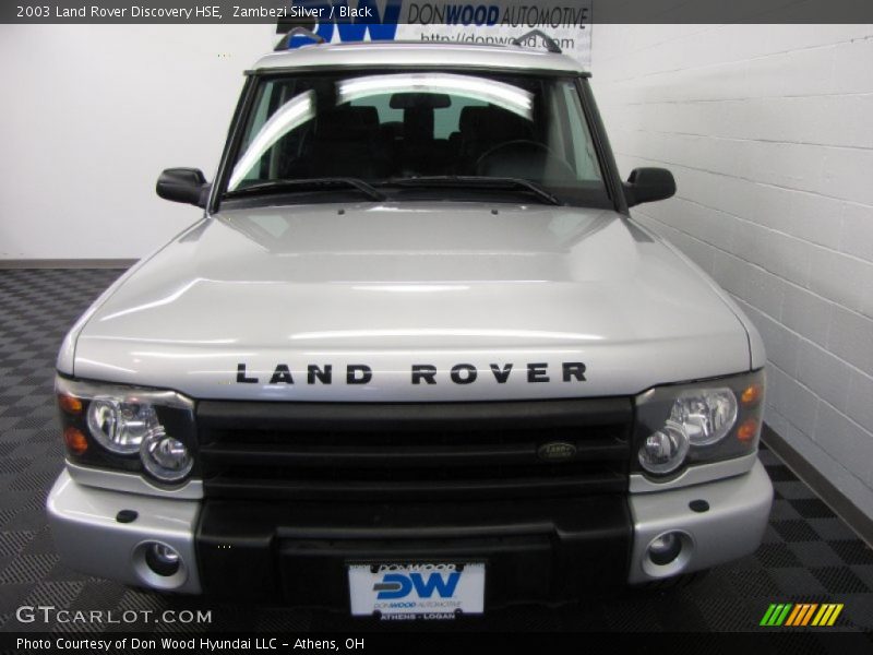 Zambezi Silver / Black 2003 Land Rover Discovery HSE