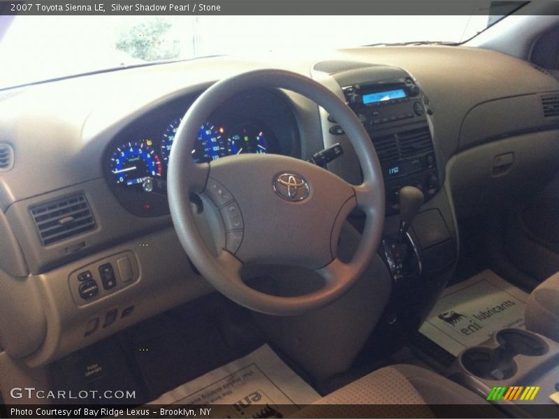 Silver Shadow Pearl / Stone 2007 Toyota Sienna LE