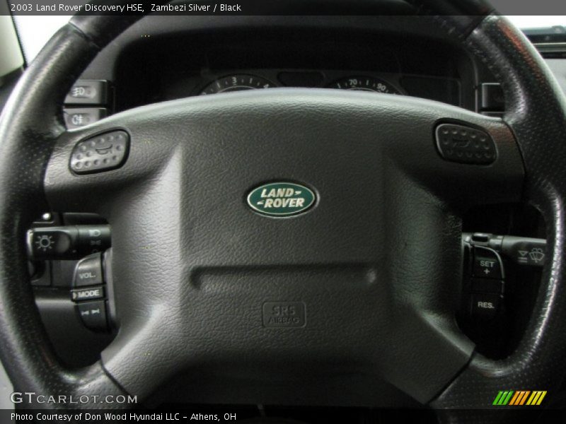 Zambezi Silver / Black 2003 Land Rover Discovery HSE