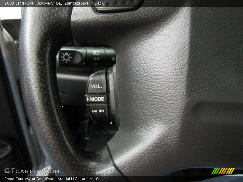 Zambezi Silver / Black 2003 Land Rover Discovery HSE